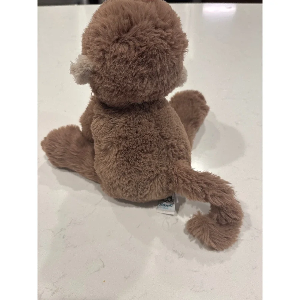 Jellycat London Fuddlewuddle Super Soft Monkey Plush Stuffed Animal Toy 12" - Picture 4 of 9